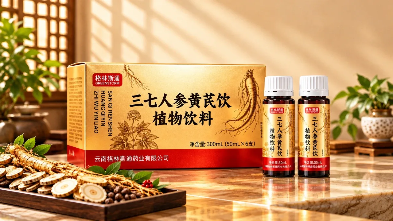 格林斯通三七人参黄芪饮